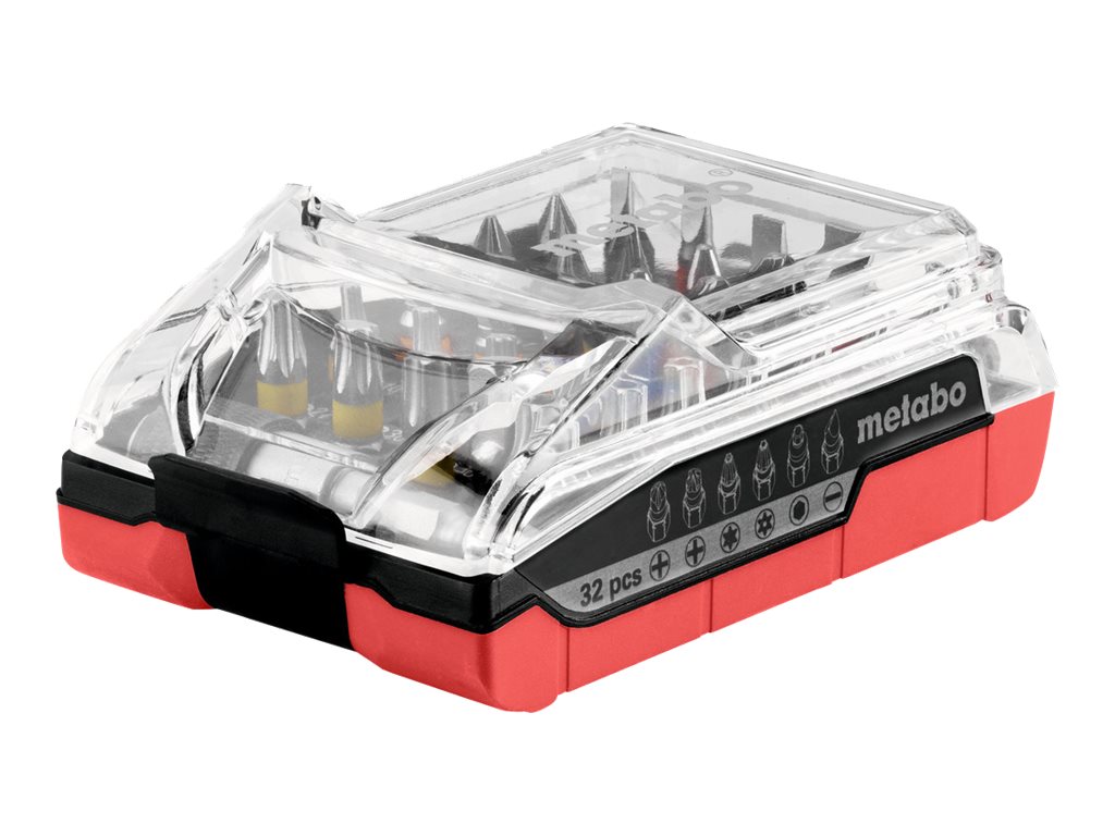 Metabo Schraubenziehersatz - 32 Stücke - torx, phillips, pozidriv, hex, slot, aufbruchsicher Torx, Ansicht 3