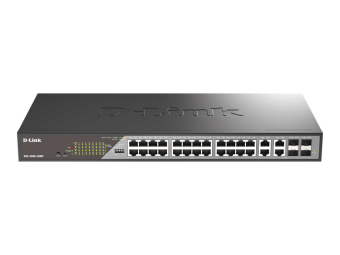 D-Link DSS 200G-28MP - Switch - managed - 24 x 101001000 (PoE)