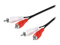 MicroConnect Audiokabel - RCA männlich zu RCA männlich - 10 m, Ansicht 2
