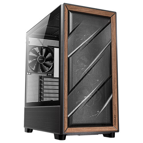Antec FLUX - Mid tower - E-ATX - Seitenteil mit Fenster (gehärtetes Glas), Ansicht 2