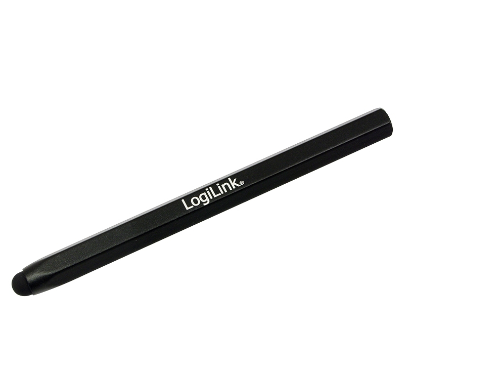 LogiLink Touch Pen - Stylus - Schwarz - für Apple iPad 1; 2; iPhone 3G, 3GS, 4, 4S; iPod touch (1G, 2G, 3G, 4G), Ansicht 3