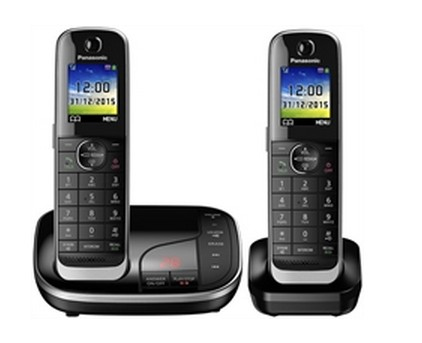 Panasonic KX-TGJ322GB - Schnurlostelefon - Anrufbeantworter mit Rufnummernanzeige