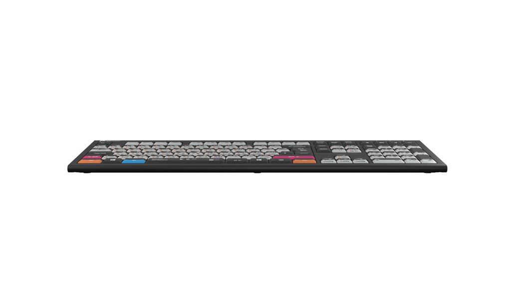 Logickeyboard LKB-AEPP-A2PC-FR - Volle Größe (100%) - Kabelgebunden - USB - Schwarz - TL: Französisch, AZERTY, Ansicht 4