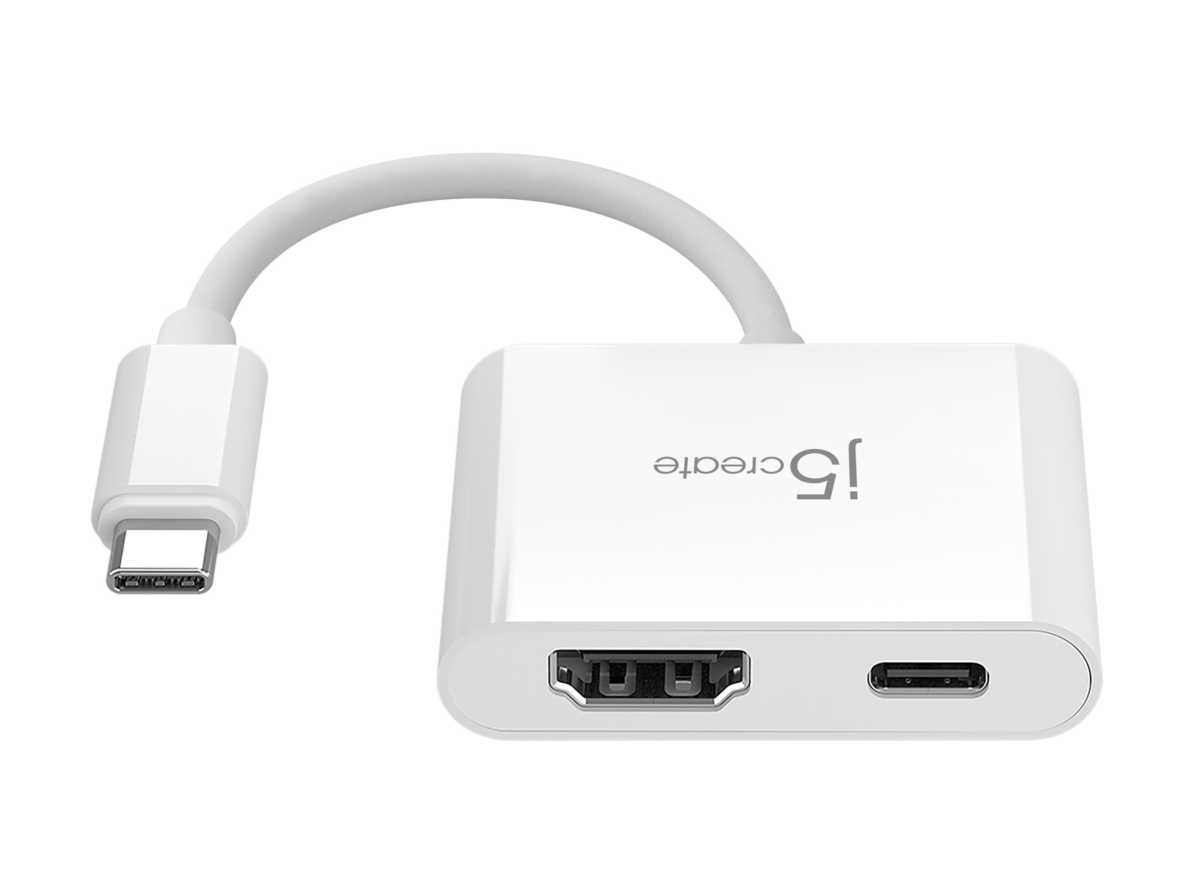 j5create JCA152 - Videoadapter - 24 pin USB-C männlich zu HDMI, 24 pin USB-C weiblich - 8.2 cm - 4K Unterstützung, 100 W, Ansicht 4