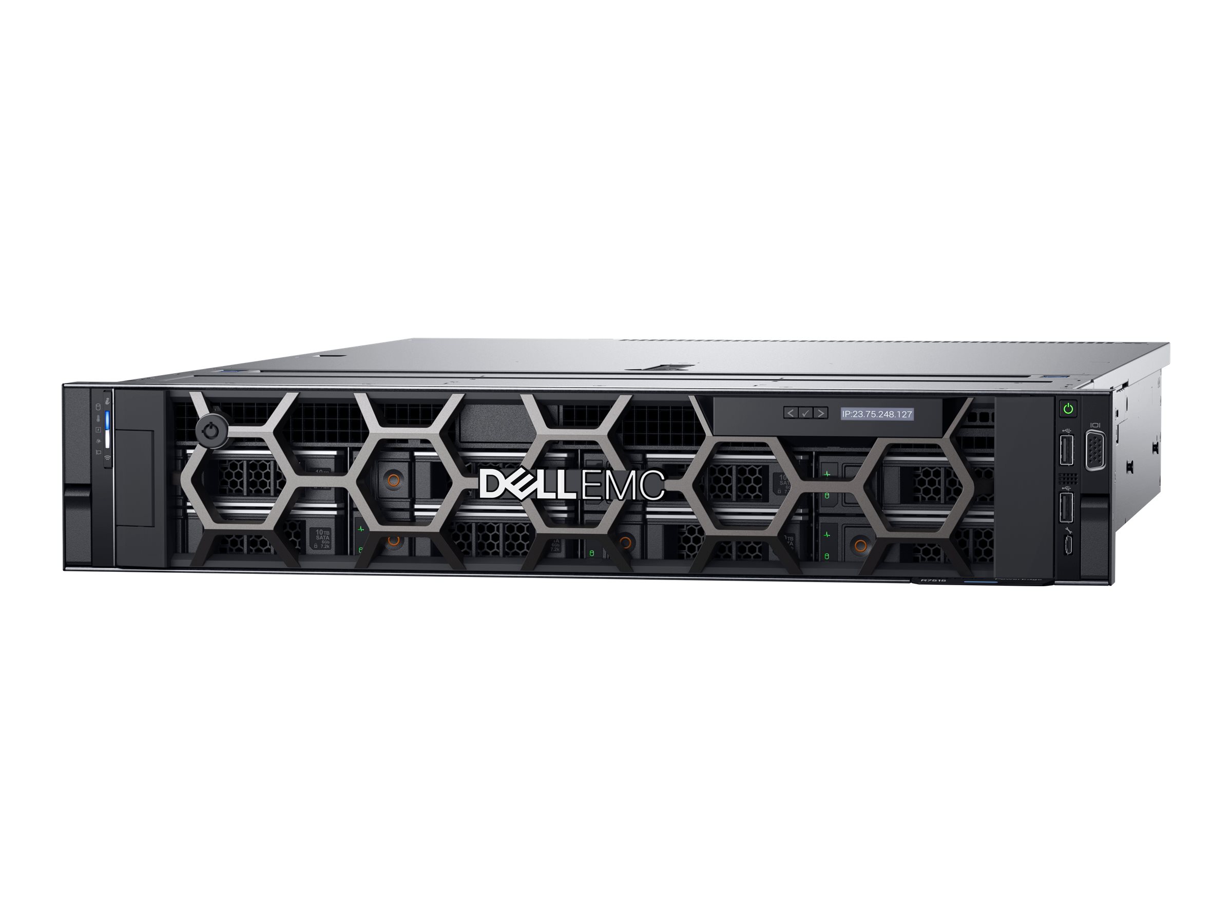 Dell PowerEdge R7515 - Server - Rack-Montage - 2U - 1-Weg - 1 x EPYC 7443P / 2.85 GHz