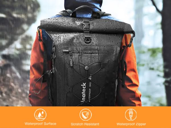 Inateck Notebook-Rucksack BP06001 black 30-35L, Ansicht 4