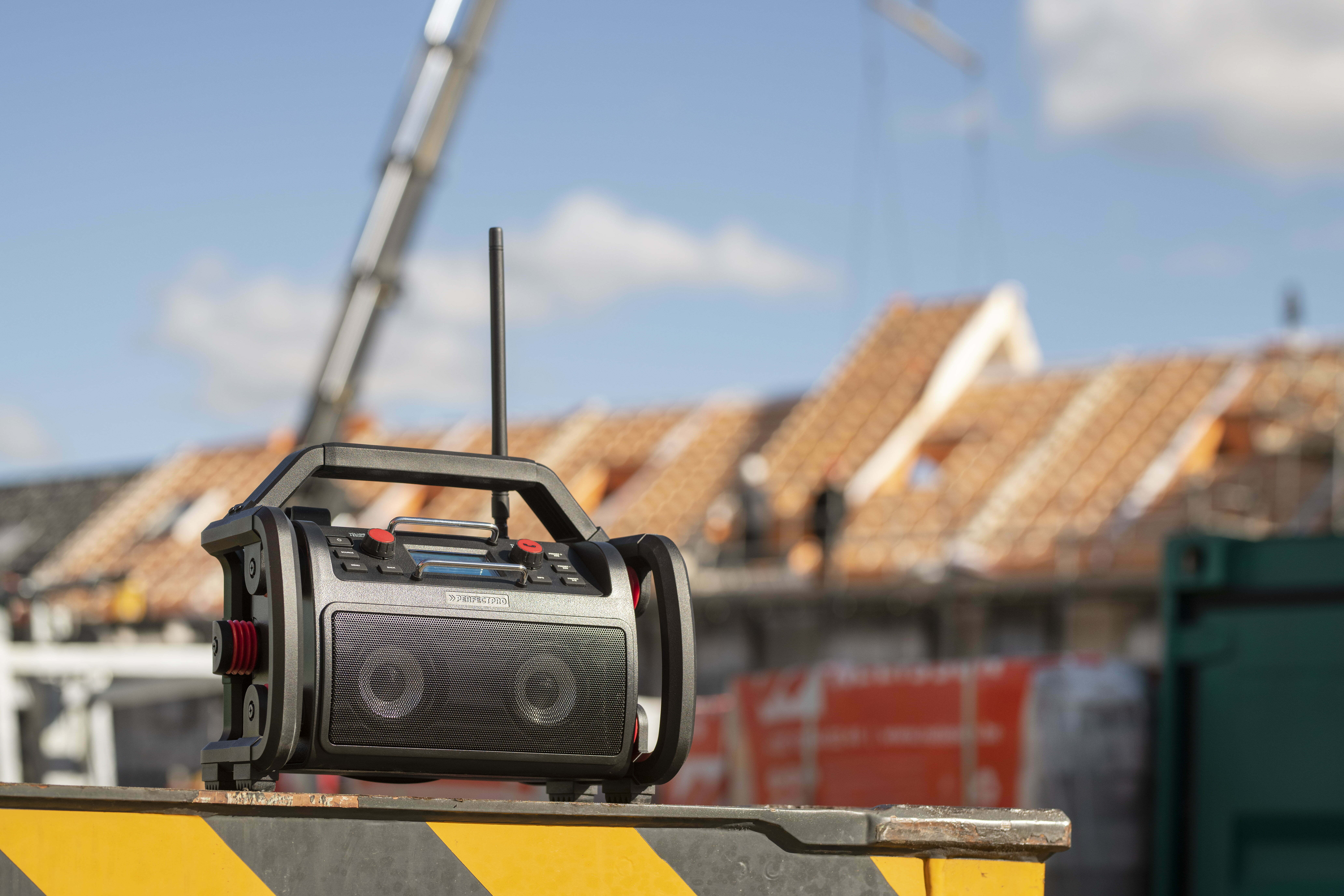Perfectpro Baustellenradio Rockpro Schwarz - Tuner - 4.1, Ansicht 2