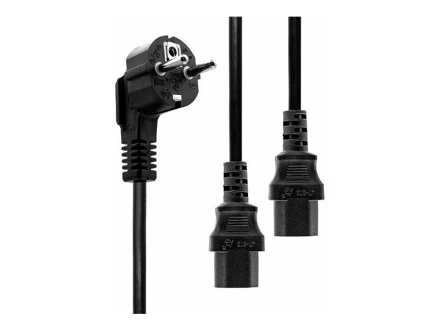 MicroConnect Netz-Splitter - IEC 60320 (M), Ansicht 2