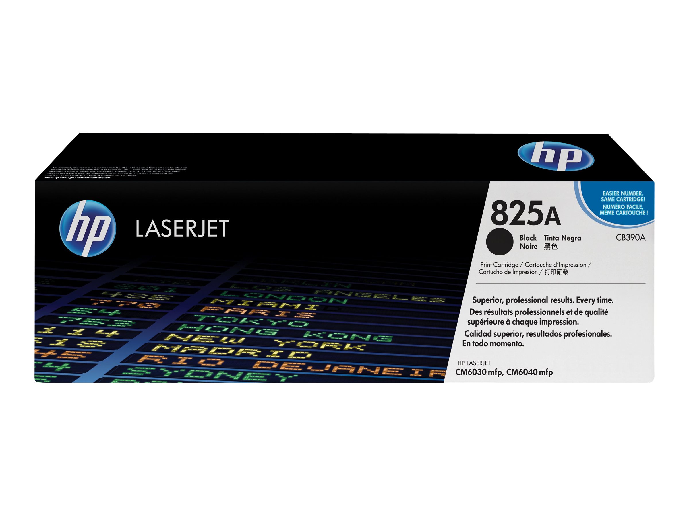 Toner CB390A / schwarz / bis zu 19.500 Seiten / für HP Color LaserJet CM 6030/ CM 6040MFP Serie