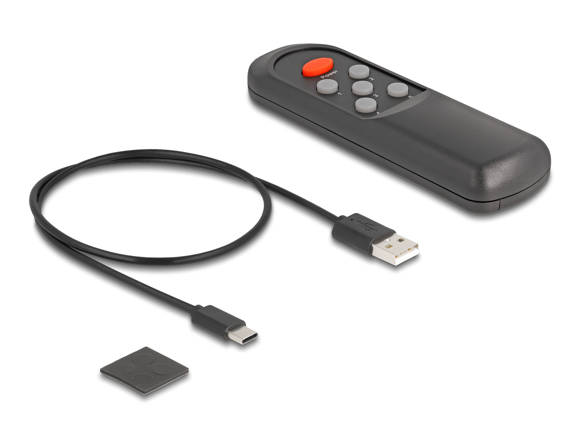 Delock HDMI Switch 5 x in zu 1 out 8K 60 Hz, Ansicht 3