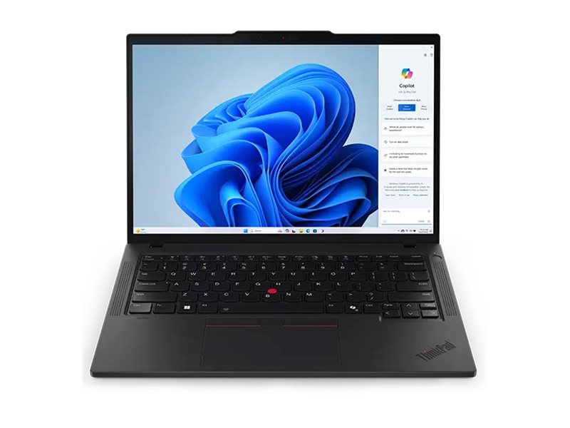 Lenovo ThinkPad T14 Gen 5 21ML - 180°-Scharnierdesign - Intel Core Ultra 7 155U  1.7 GHz - Win 11 Pro - Intel Graphics - 16 GB RAM - 512 GB SSD TCG Opal Encryption 2 NVMe - 35.6 cm (14)