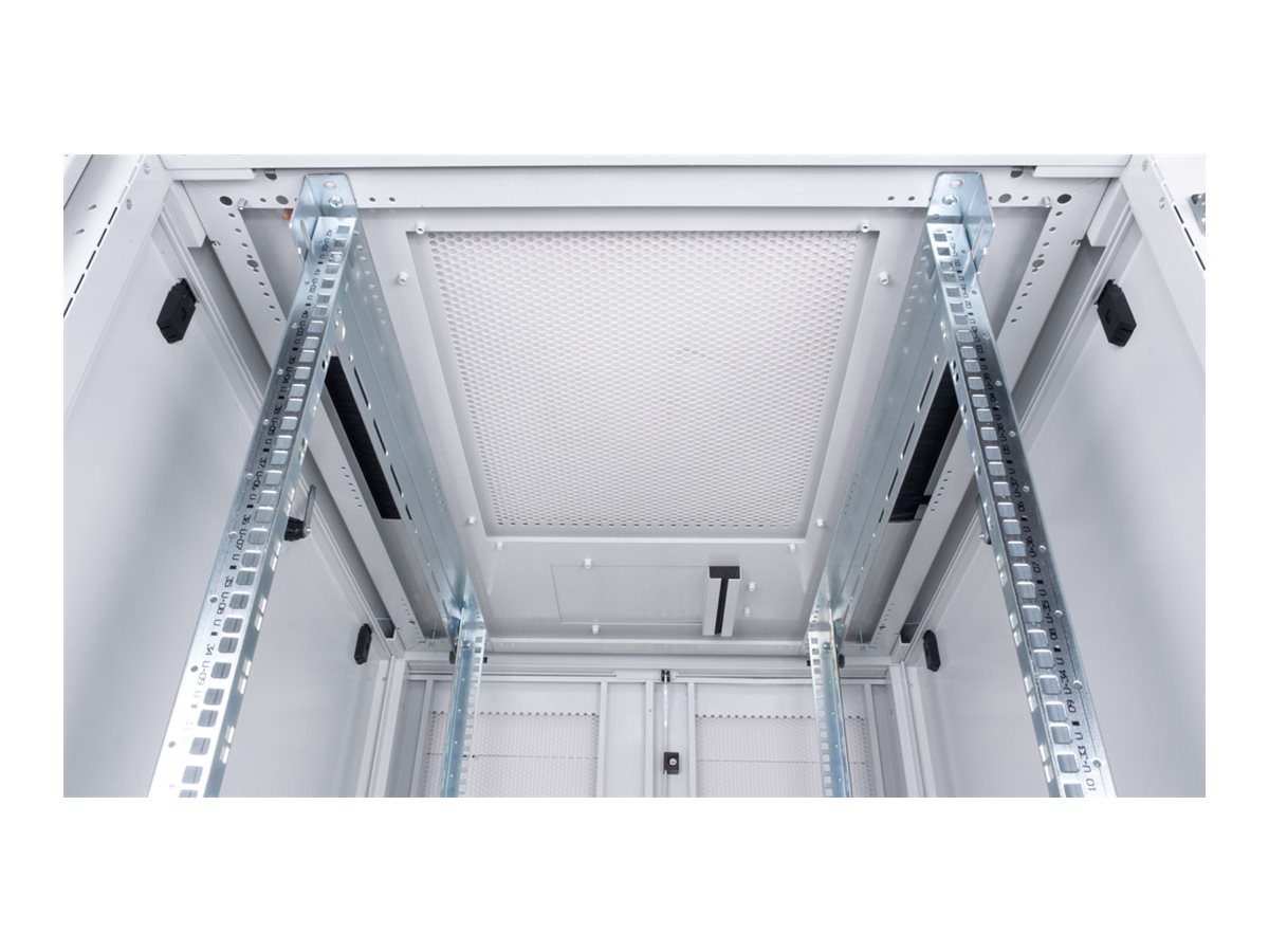 ROLINE 19 Zoll Serverschrank Pro 42 HE 800x1000 BxT grau, Ansicht 4