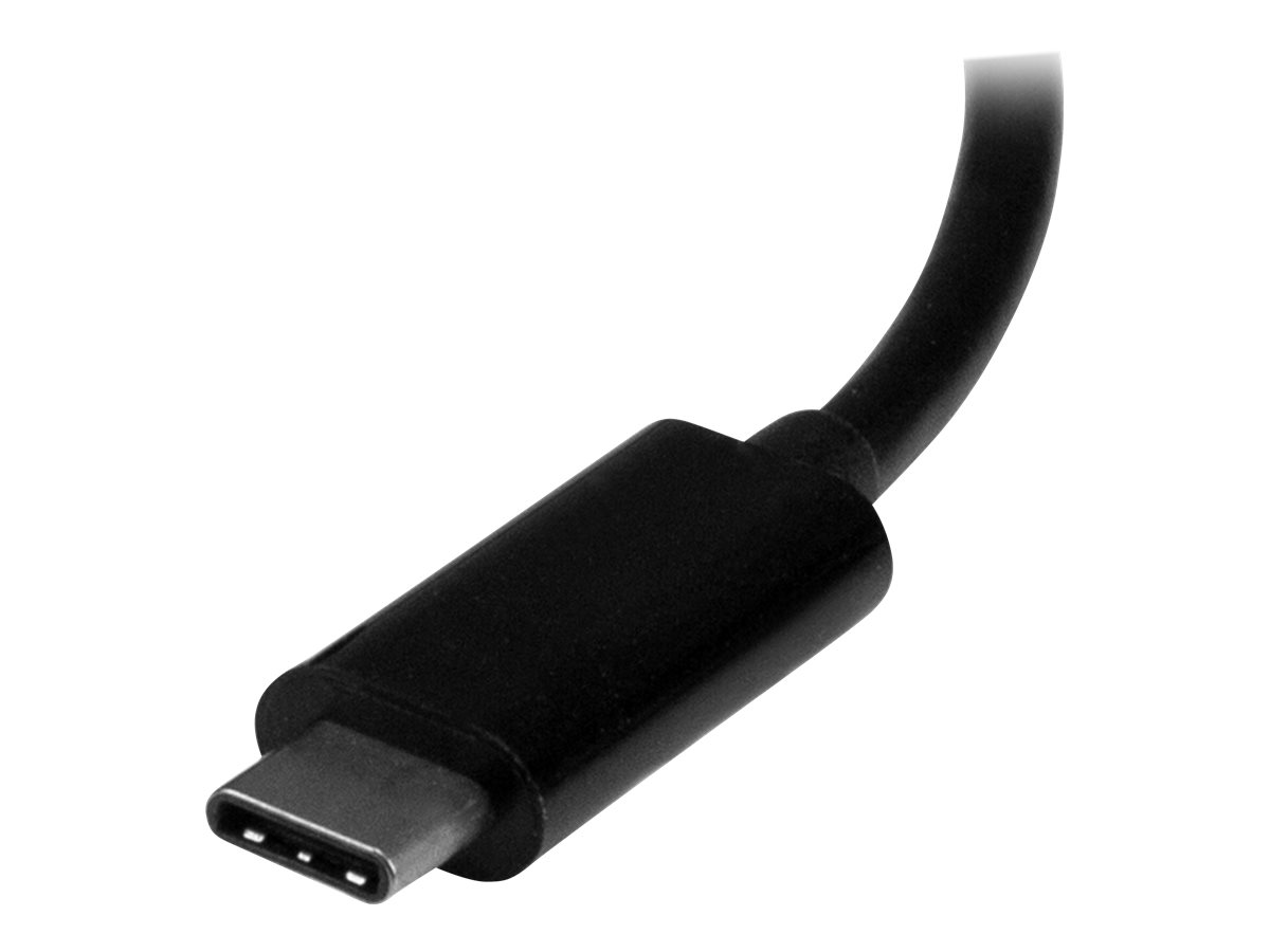 StarTech.com 4K USB C to HDMI, VGA & DVI Multi Port Video Display Adapter for Mac / Windows Laptop & Monitor (CDPVGDVHDBP)