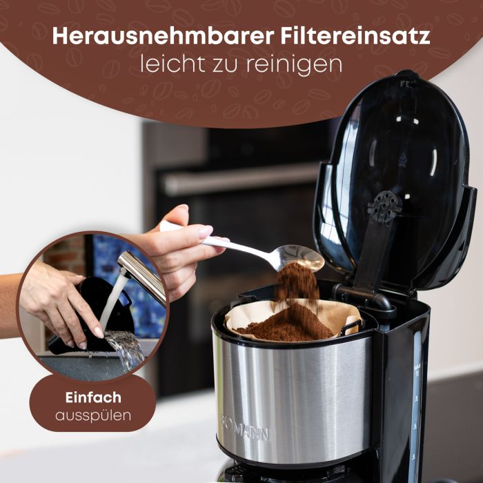 Bomann KA 6066 CB Kaffeeautomat 10 Tassen, Ansicht 4