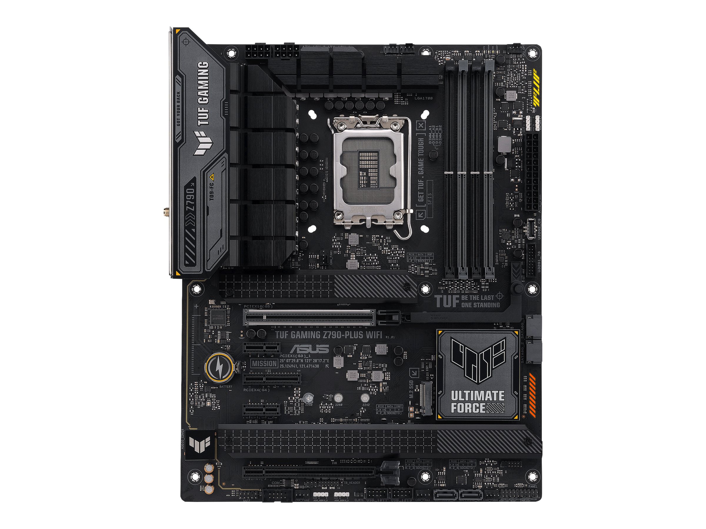 ASUS TUF GAMING Z790-PLUS WIFI - Motherboard - ATX - LGA1700-Sockel - Z790 Chipsatz - USB 3.2 Gen 1, USB 3.2 Gen 2, USB-