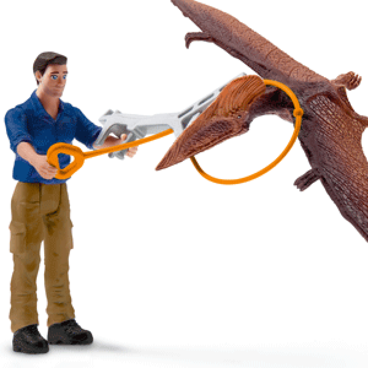 Schleich Dinosaurs Jetpack Chase - 4 Jahr(e) - Dinosaurier - Blau - Braun, Ansicht 3