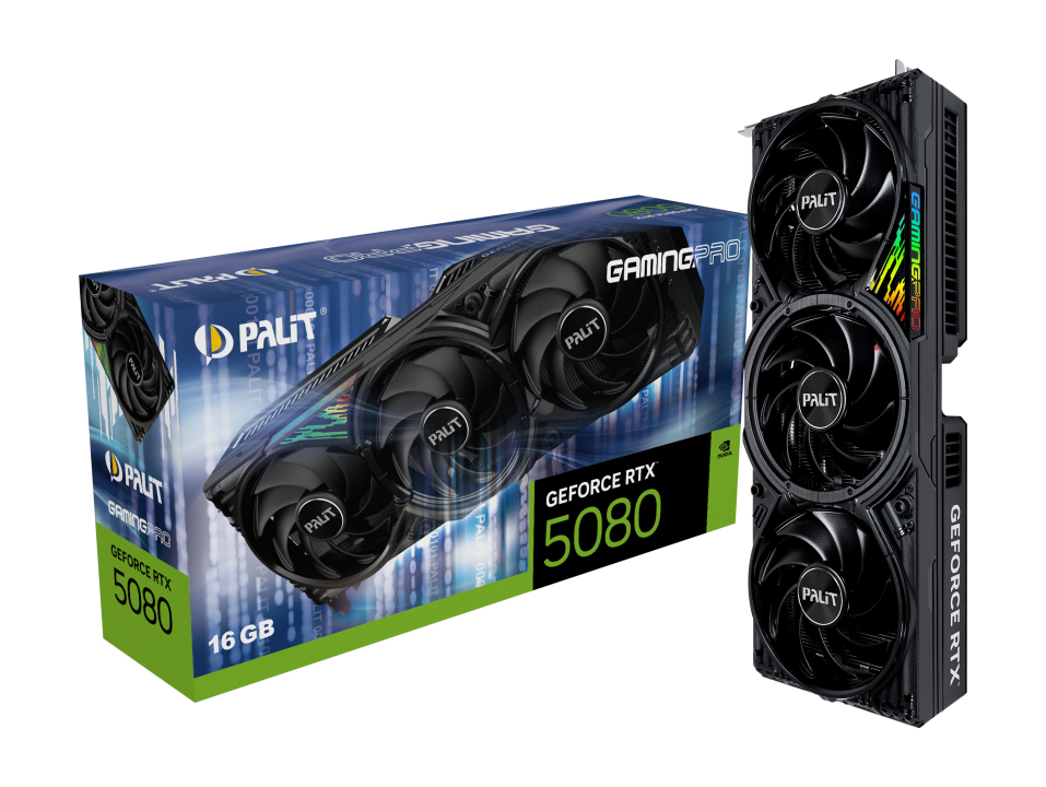 Palit GeForce RTX 5080 GamingPro - Grafikkarten, Ansicht 3