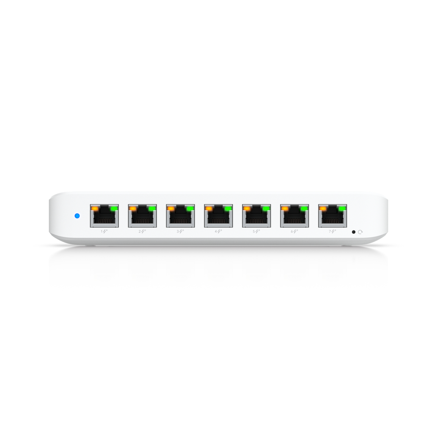 UbiQuiti UniFi Switch Ultra 60W 8 Port Layer 2 PoE++ input PoE+ output - Switch - 8 Gbps, Ansicht 3
