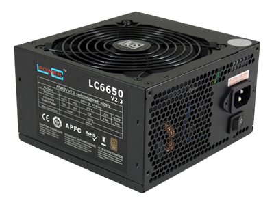 LC Power LC6650 V2.3 - Stromversorgung - 650 Watt