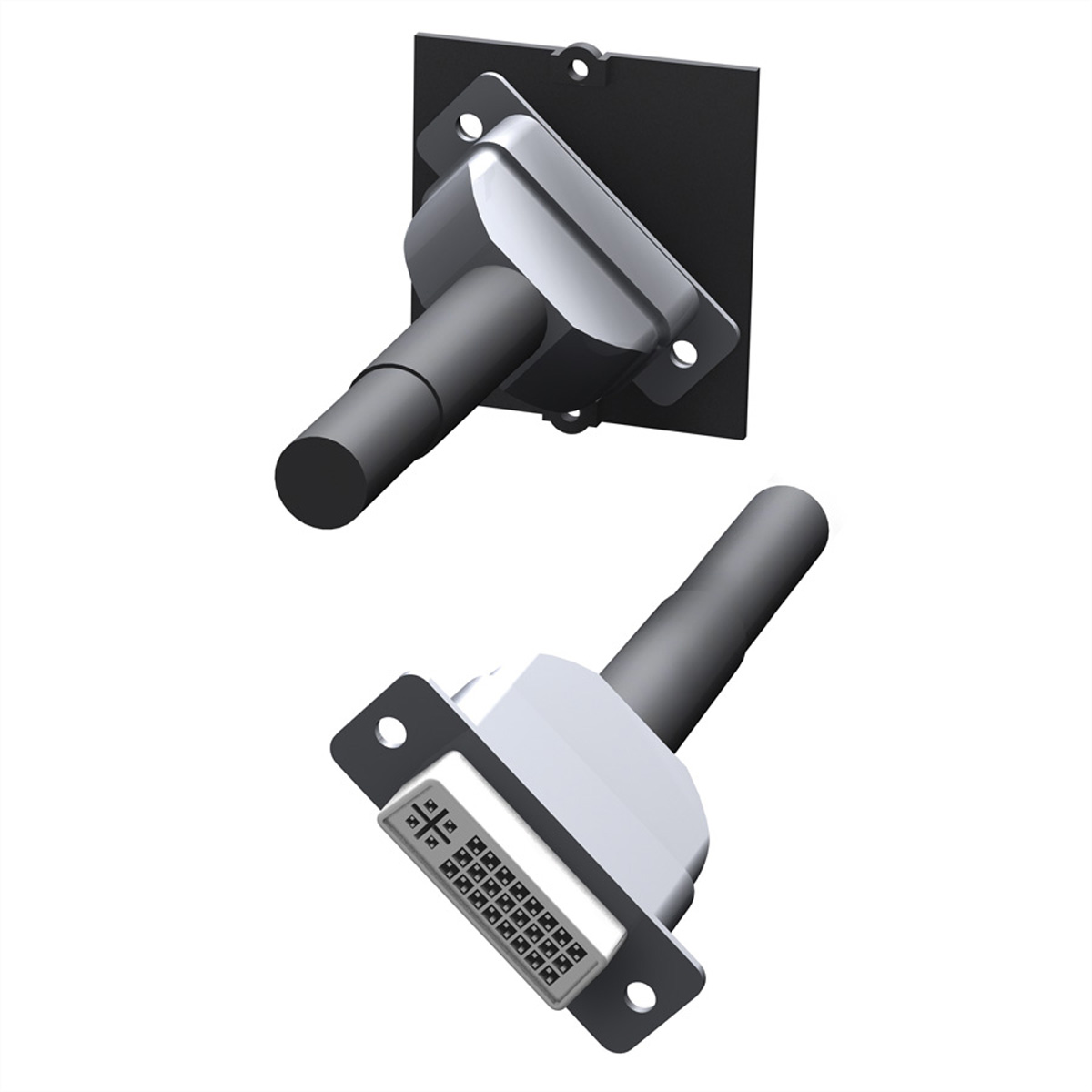 Bachmann Modulares Faceplate-Snap-In - DVI-I