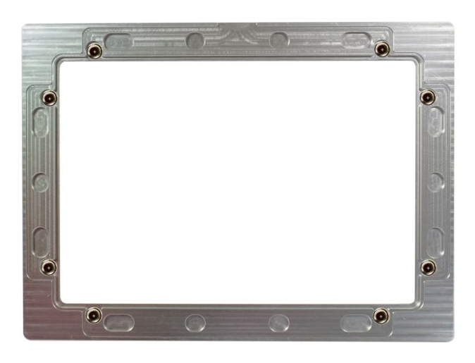 ALLNET Touch Display Tablet 10 Zoll zbh. Blende für Einbaurahmen silber, Ansicht 4