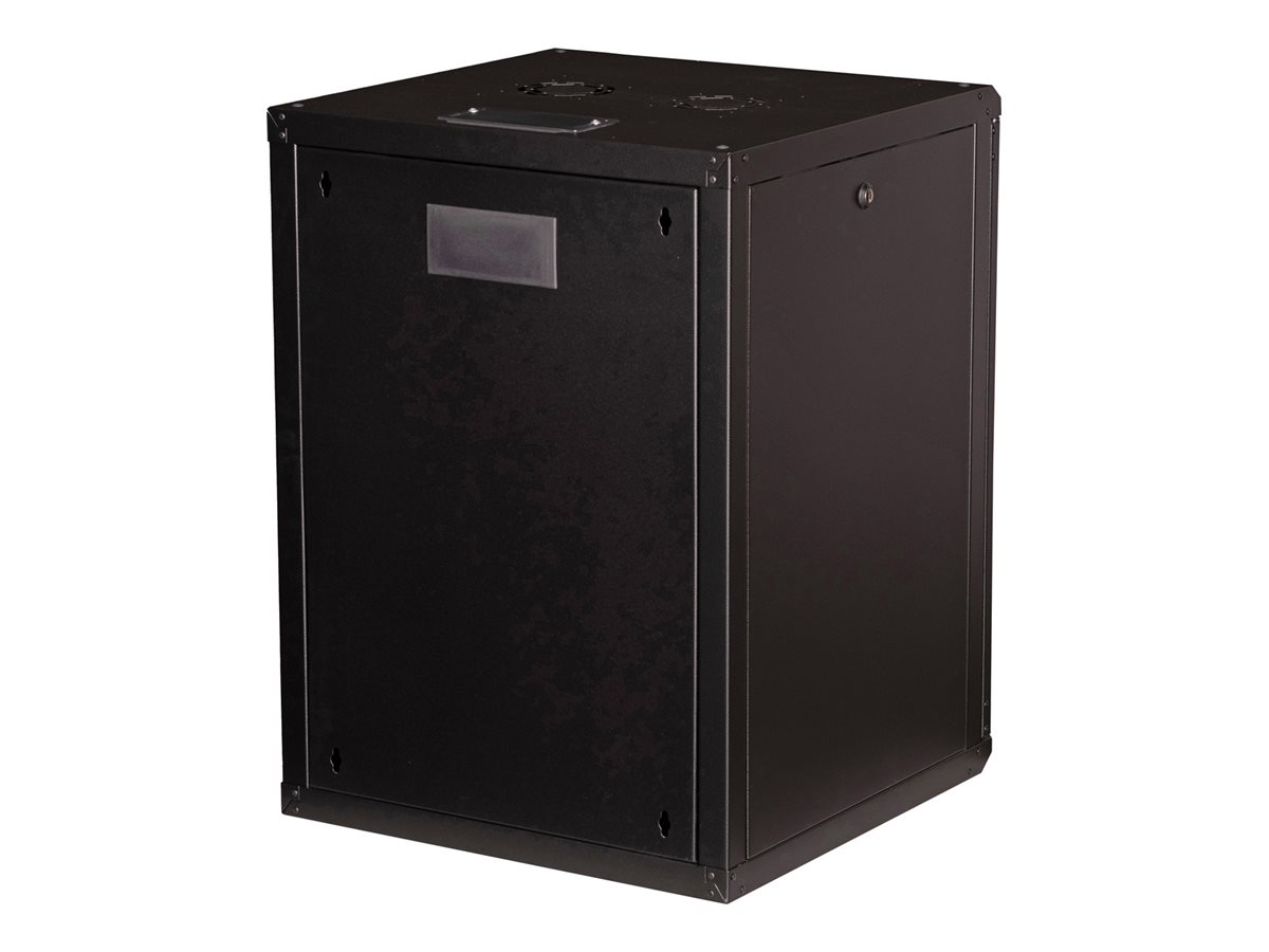 ROLINE 19 Zoll Wandgehäuse Pro 16 HE 600x600 BxT schwarz - Wandgehäuse, Ansicht 5