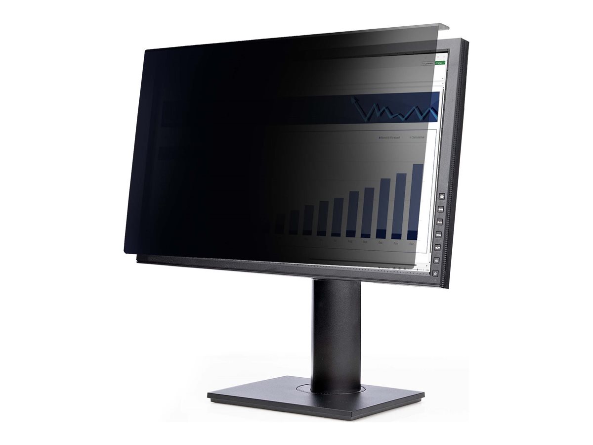 StarTech.com 24-Zoll 16:9 Monitor Blickschutzfilter, Hänge/Acrylfilter - Blickschutzfilter für Bildschirme - 2-Wege - abnehmbar - steckbar - 61 cm Breitbild (Breitbild mit 24 Zoll)