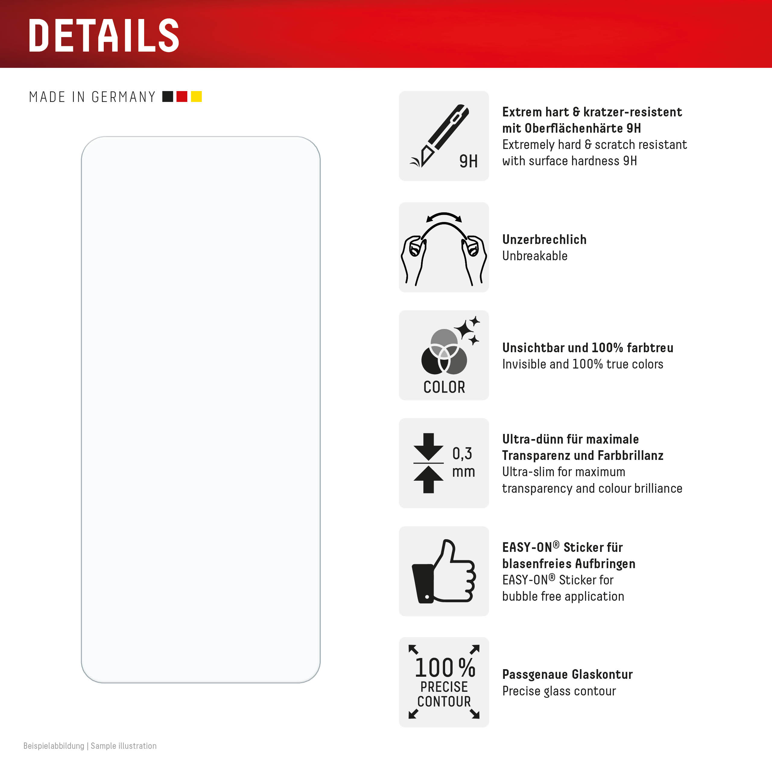 E.V.I. DISPLEX Smart Glass Xiaomi Redmi 15C, Ansicht 2