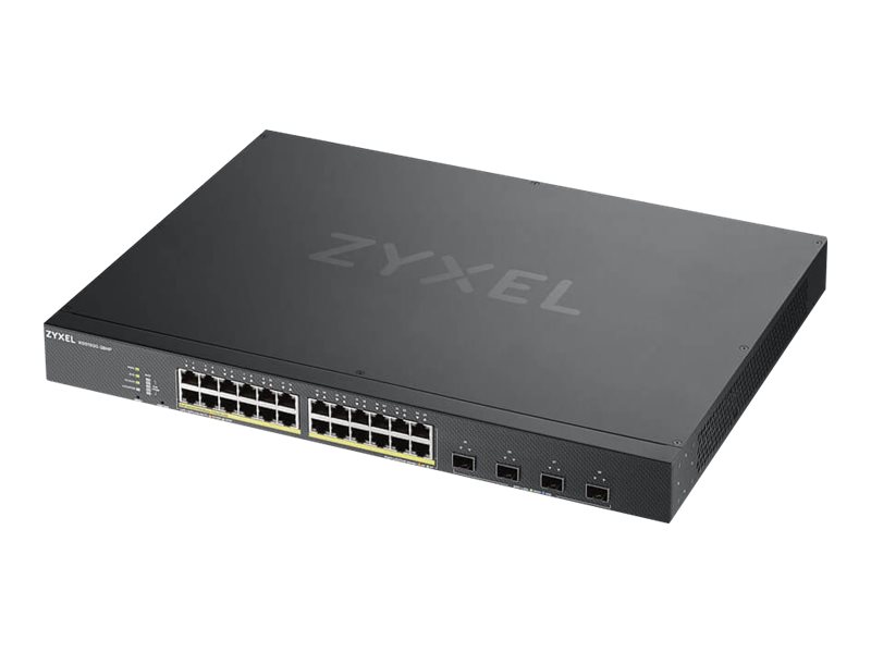 Zyxel XGS1930-28HP - Switch - Smart - 24 x 10/100/1000 (PoE+) + 4 x 10 Gigabit SFP+ - an Rack montierbar - PoE+ (375 W)