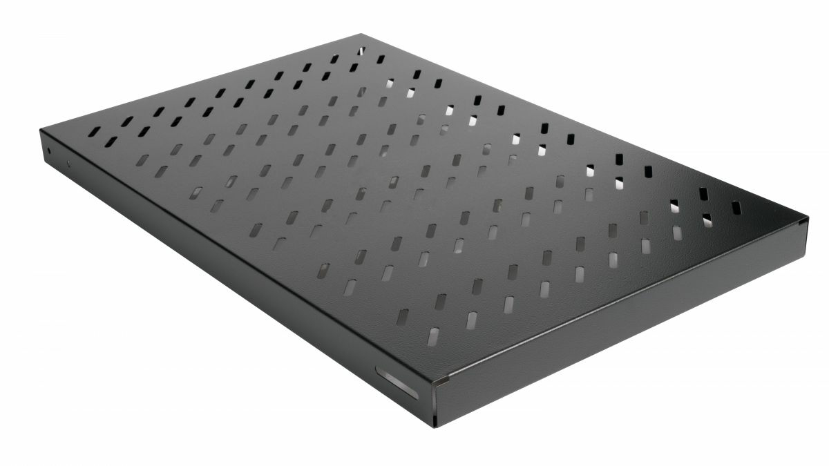 Equip Fachboden variabel 19 für Serverschränke 1U 100cm sw - 1 m - Rack-Zubehör, Ansicht 3
