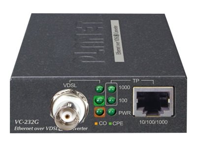 Planet VC-232G - 300 Mbit/s - 1000Base-T - Gigabit Ethernet - 100,1000 Mbit/s - Kabelgebunden - 1400 m, Ansicht 2