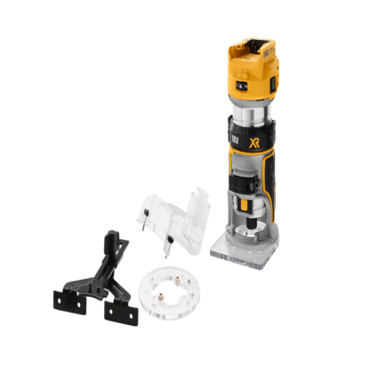 DeWalt DCW604NT Akku-Oberfräse solo inkl. Koffer, Ansicht 3