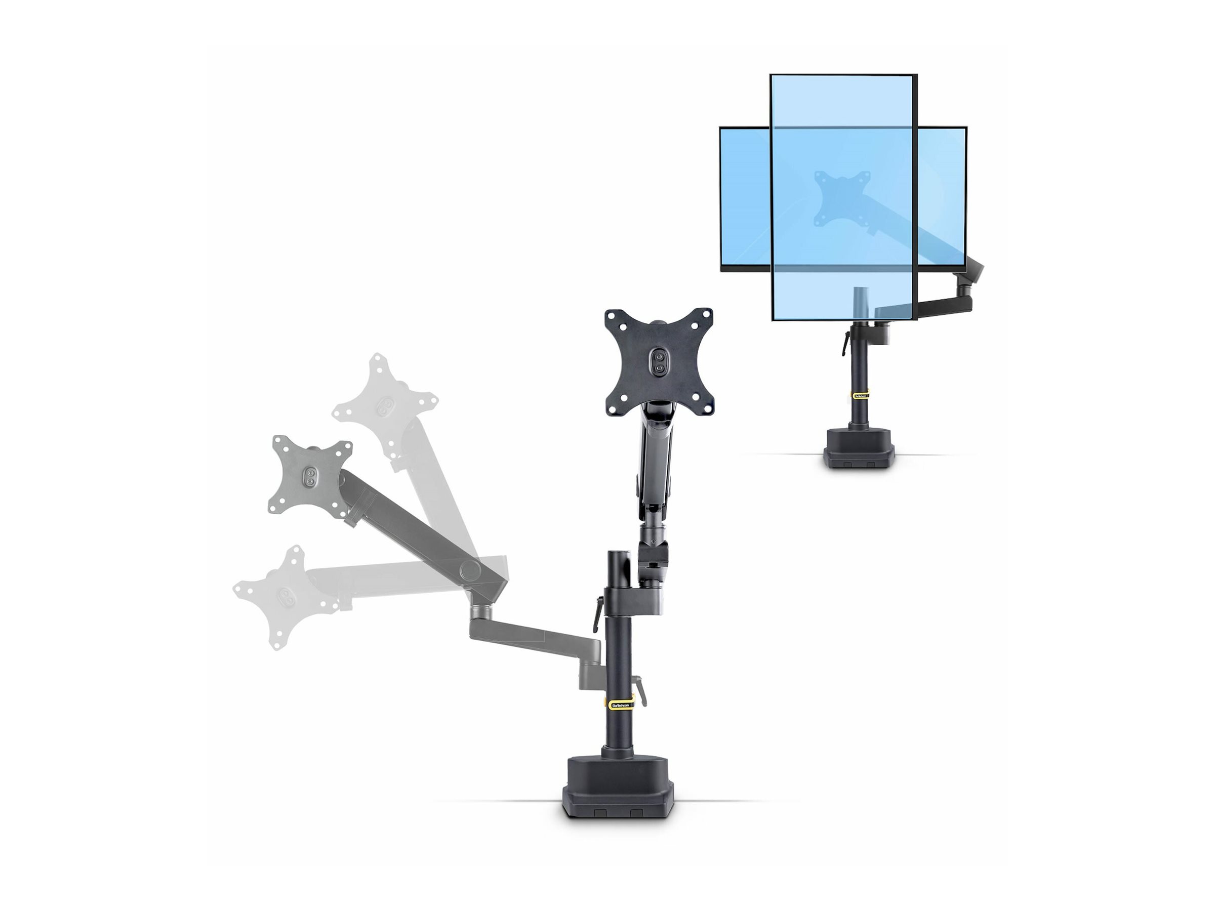 StarTech.com Befestigungskit (Arm-Einheit, VESA-Halterung, C-Klammer)  für Monitor bis zu 40 - verstellbarer Arm, Ansicht 3