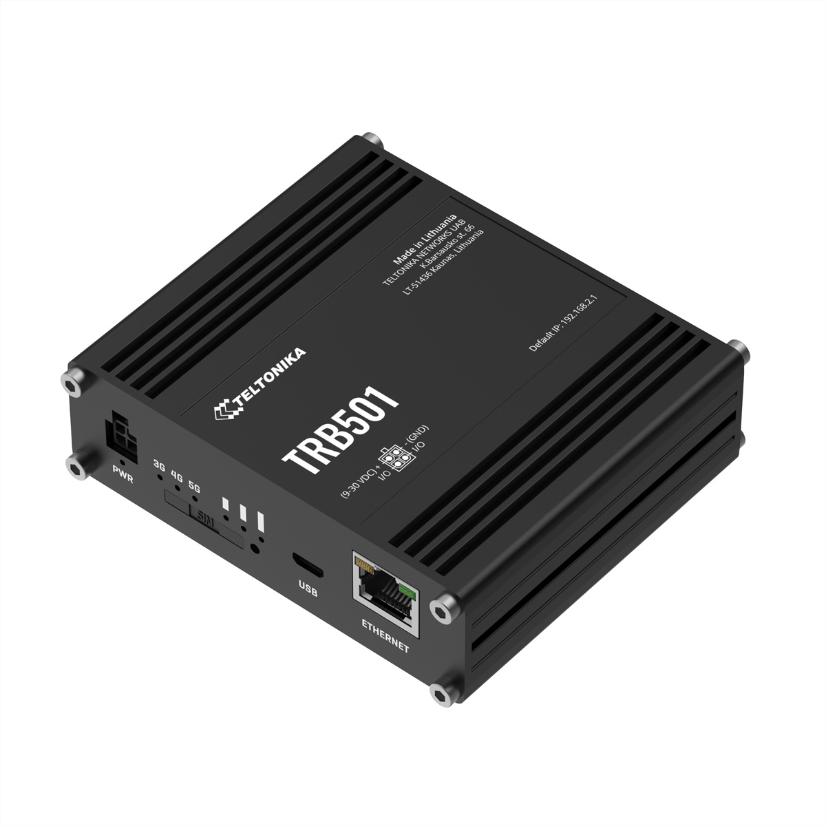 Teltonika TRB501 - Gateway - 1GbE, 2.5GbE - LTE, Ansicht 2