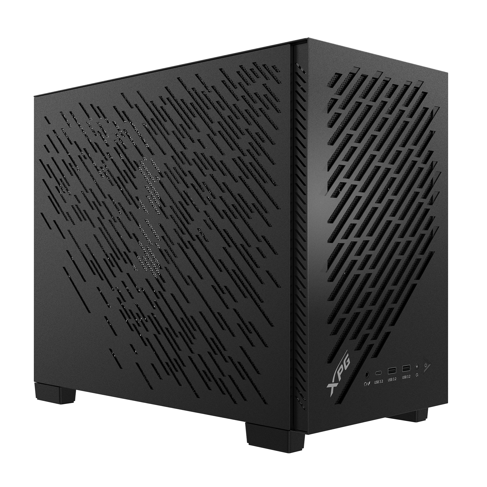 XPG Geh Valor Air Nano ITX Midi Tower schwarz retail - Midi/Minitower - ATX, Ansicht 2