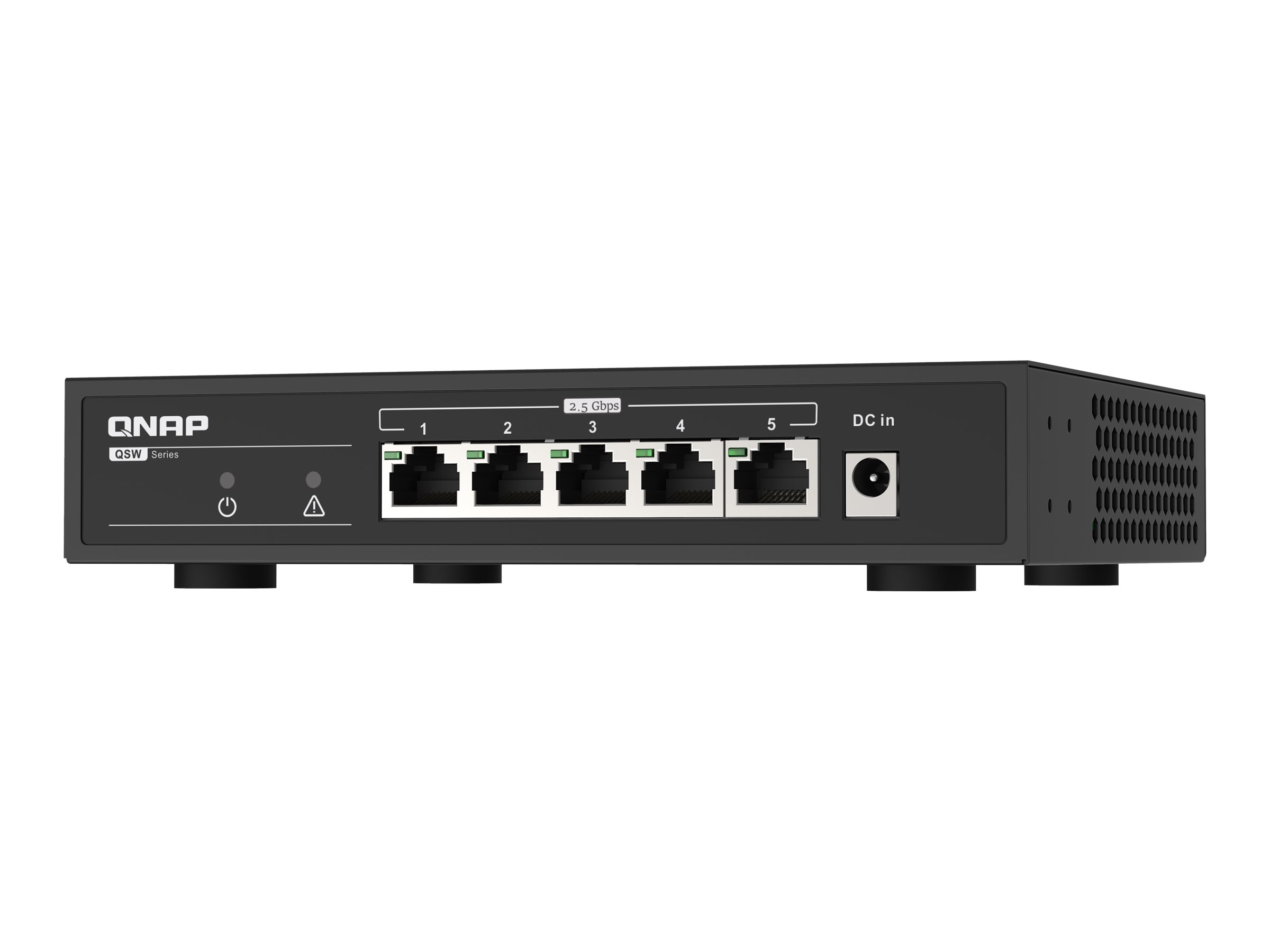 QNAP QSW-1105-5T - Switch - unmanaged - 5 x 10/100/1000/2.5G - Desktop