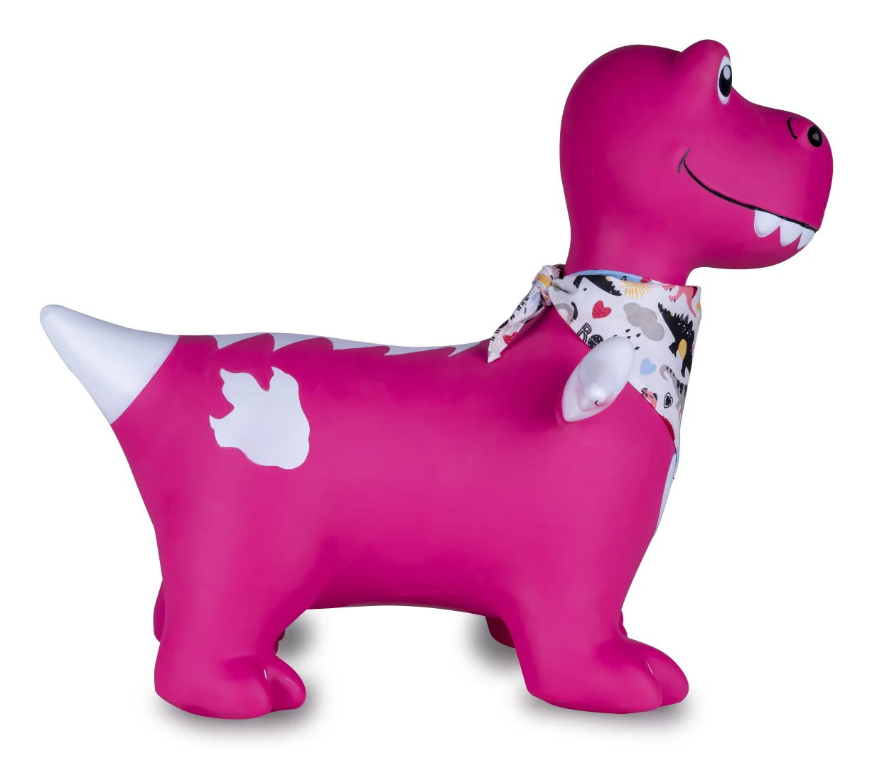 JAMARA Hüpftier Dino mit Flügel HoppyDoo Pumpe pink, Ansicht 3