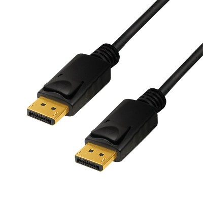 Techly DisplayPort 1.4 Anschlusskabel, St./St., 3m, schwarz, Ansicht 2