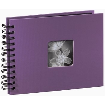 Hama Fine Art Spiral purple 24x17 50 black Pages 94881