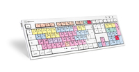 Logickeyboard LKB-PT-CWMU-FR - Volle Größe (100%) - Kabelgebunden - USB - Mechanischer Switch - AZERTY - Mehrfarbig
