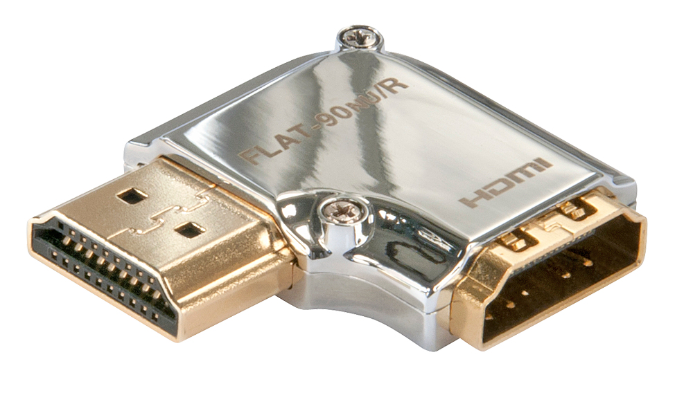 Lindy CROMO - HDMI rechtwinkliger Adapter - HDMI (M), Ansicht 4
