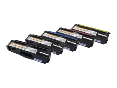 Peach Multi Pack Plus - 5er-Pack - Schwarz Gelb Cyan Magenta - kompatibel - Tonerpatrone (Alternative zu: Brother TN329BK Brother TN329C Brother TN329M Brother TN329Y)