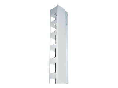 Intellinet 19 Wall Mount Rails 6U Black 2-pack - Kabelführungsplatte für Schaltschrank - Grau RAL 7035 - 36U - 48.3 cm (19)