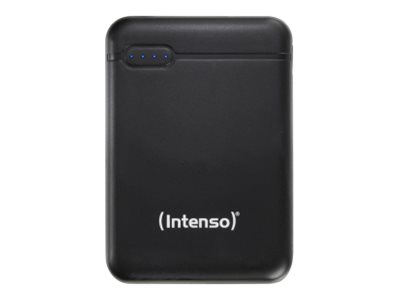 Intenso Powerbank XS5000 - Powerbank - 5000 mAh - 2.1 A - 2 Ausgabeanschlussstellen (USB, USB-C) - Schwarz, Ansicht 2