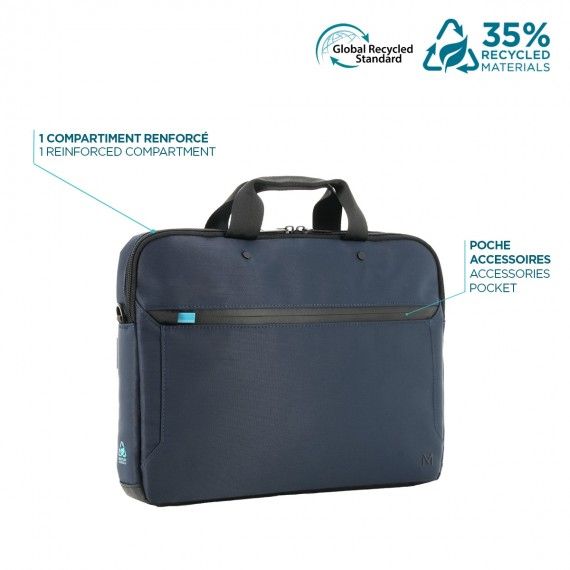 Mobilis Executive 4 - Notebook-Tasche - kompakt, von oben befüllbar, 35% recycelter Inhalt, Ansicht 3