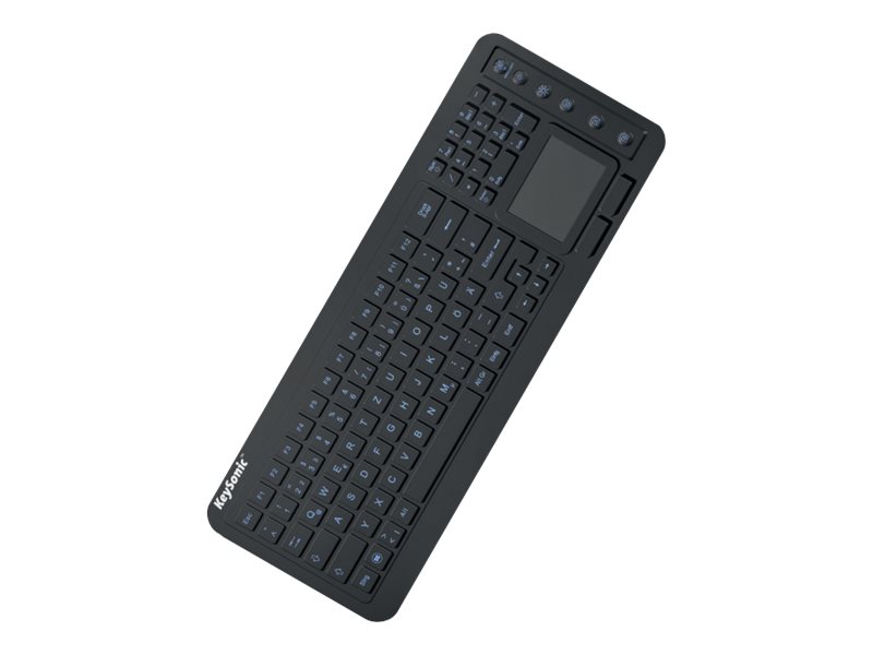 KeySonic KSK-6231 INEL EN - Standard - Verkabelt - USB - Schwarz - TL: UK, QWERTY, Ansicht 3