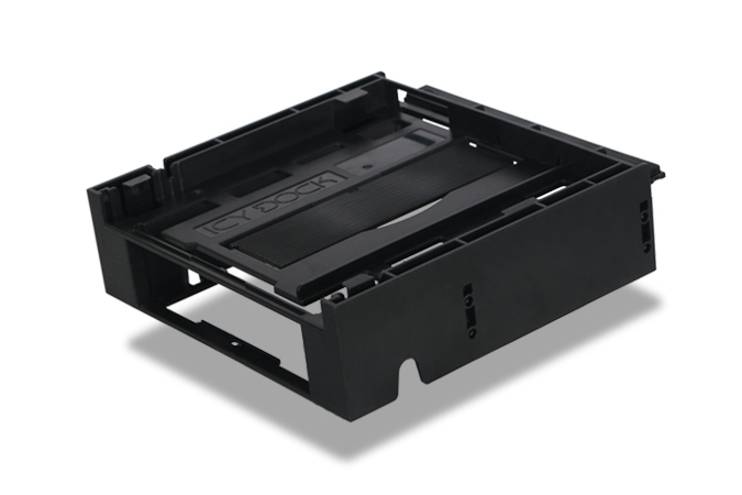 Icy Dock FLEX-FIT Duo MB343SPO - Laufwerksschachtadapter - 5.25 to 1 x 3.5 and 1 x 5.25 Slim Line, Ansicht 2