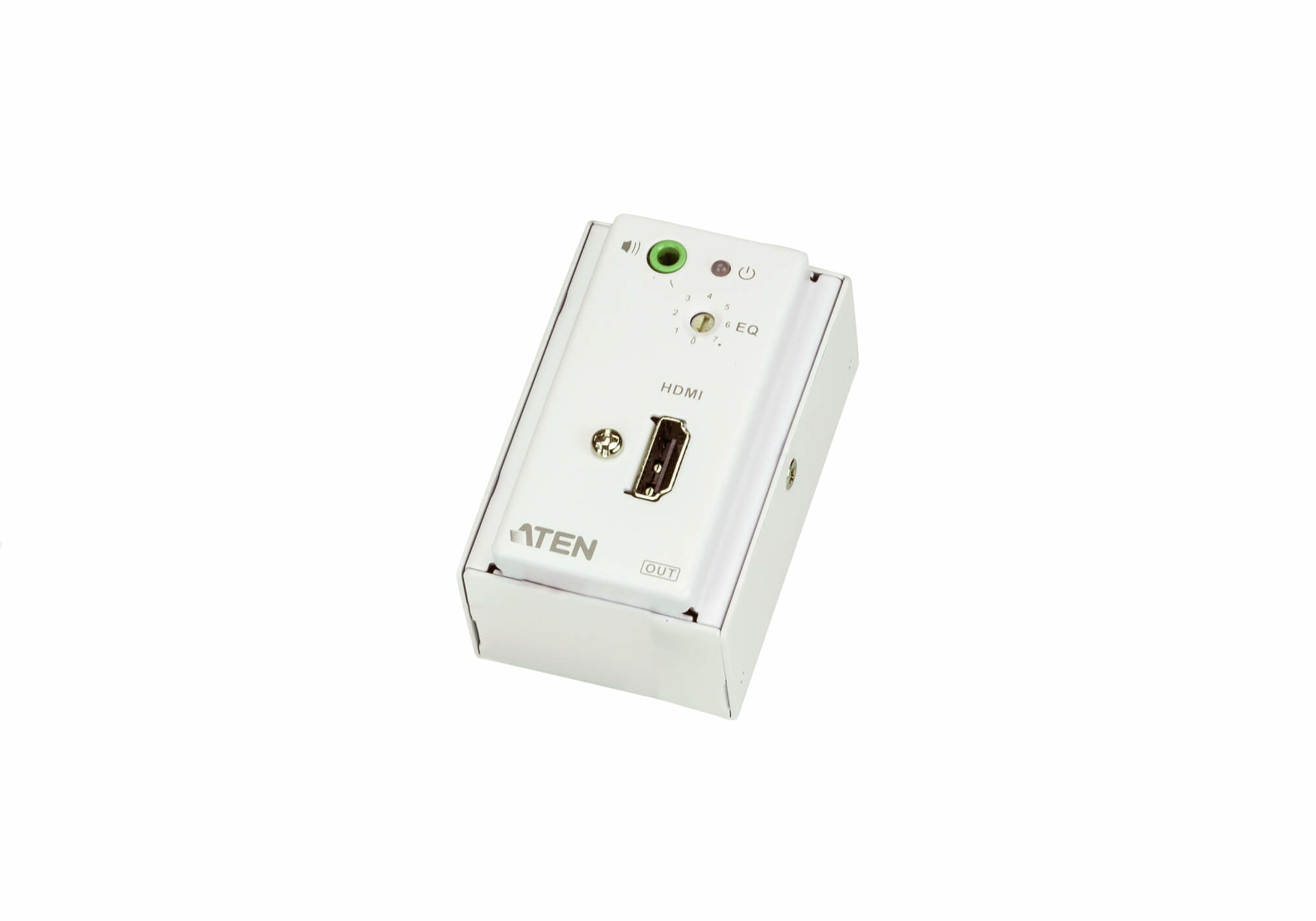 ATEN VanCryst VE807 HDMI/Audio Cat 5 Extender with MK Wall Plate, Transmitter & Receiver, Ansicht 2