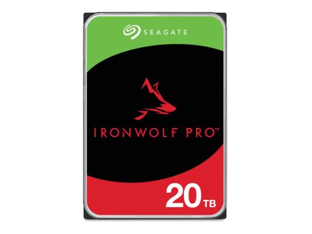 Seagate IronWolf Pro ST20000NT001 - Festplatte - 20 TB - intern - 3.5 (8.9 cm)