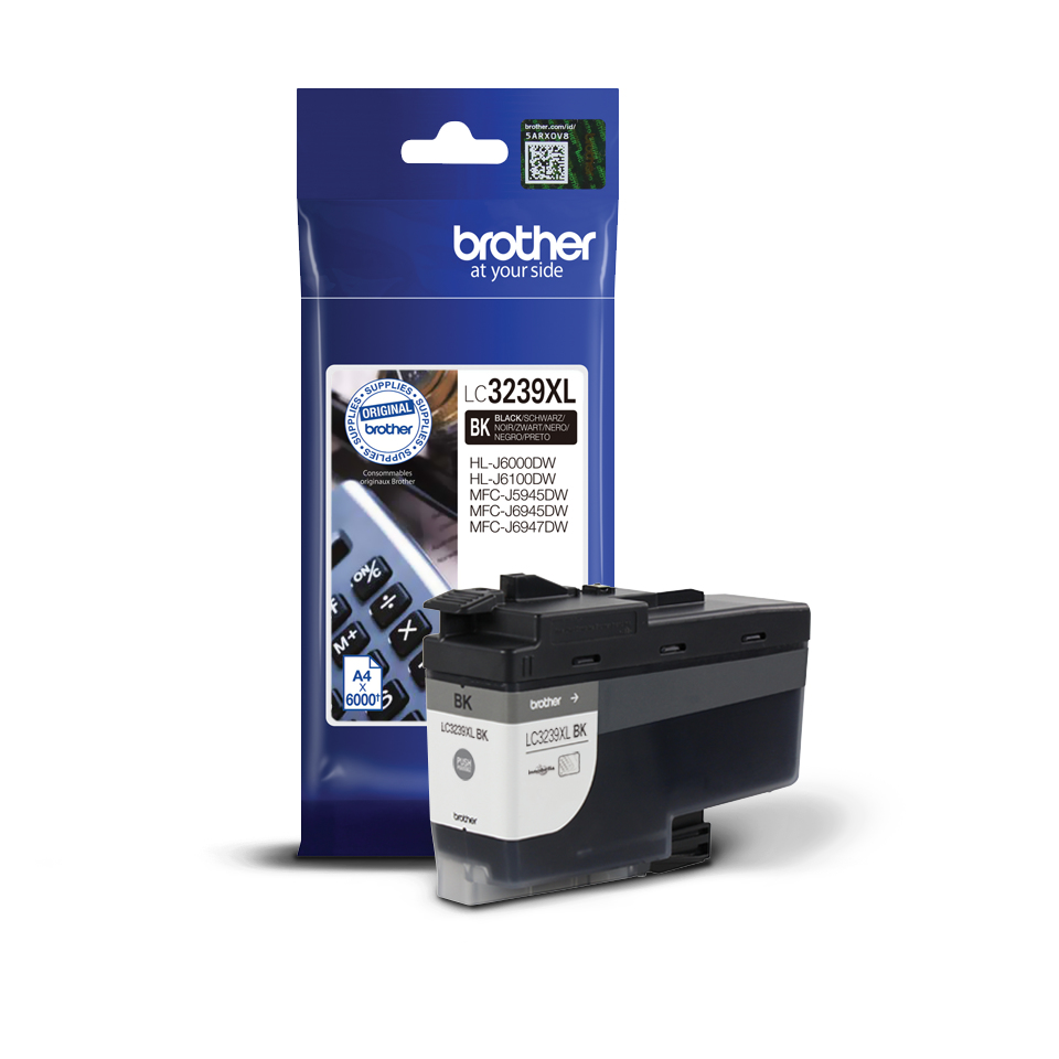 Brother LC-3239XLBK - Hohe (XL-) Ausbeute - Tinte auf Pigmentbasis - 6000 Seiten - 1 Stück(e)